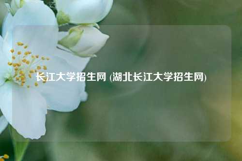 长江大学招生网 (湖北长江大学招生网)
