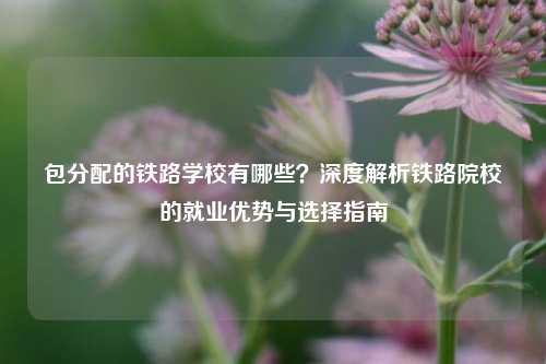 包分配的铁路学校有哪些？深度解析铁路院校的就业优势与选择指南