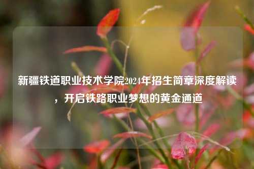 新疆铁道职业技术学院2024年招生简章深度解读，开启铁路职业梦想的黄金通道