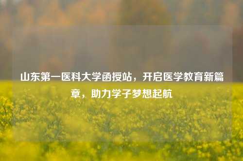 山东第一医科大学函授站，开启医学教育新篇章，助力学子梦想起航